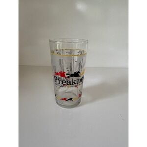 2010‎ Preakness Stakes 135th Souvenir Glass Pimlico Horse Racing Winners List
